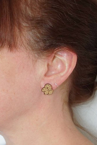 Lili1024 Milk & Cookies Stud Earrings