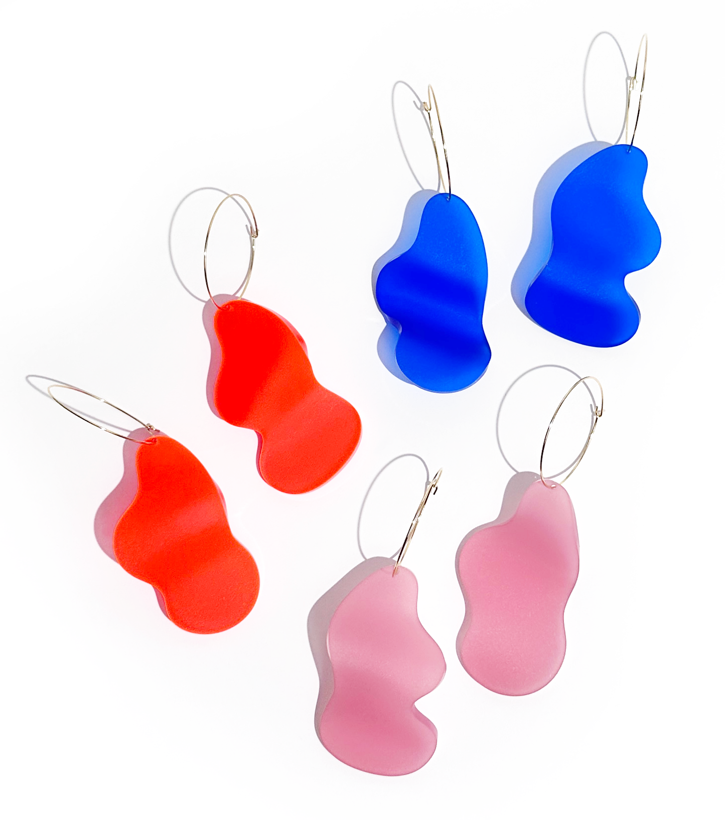 Asymmetric Frosted Wave Hoops