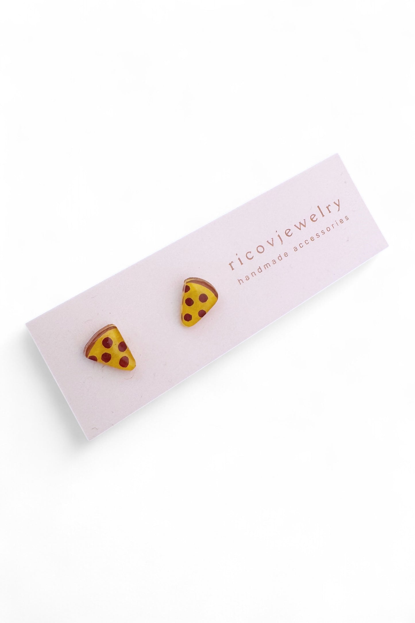 Pizza Earrings