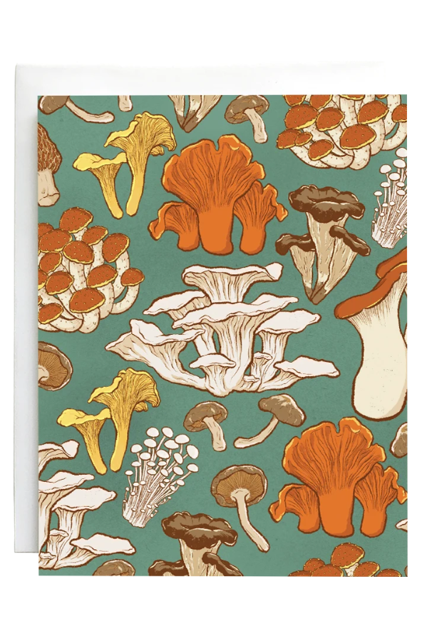 Mushrooms Greeting Card
