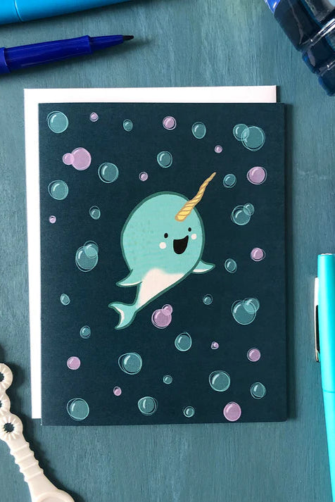Baby Narwhal Card (8 Box Set)