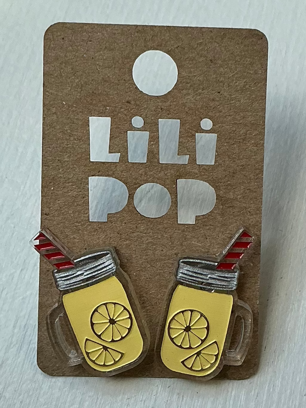 Lili0930 Lemonade Stud Earrings
