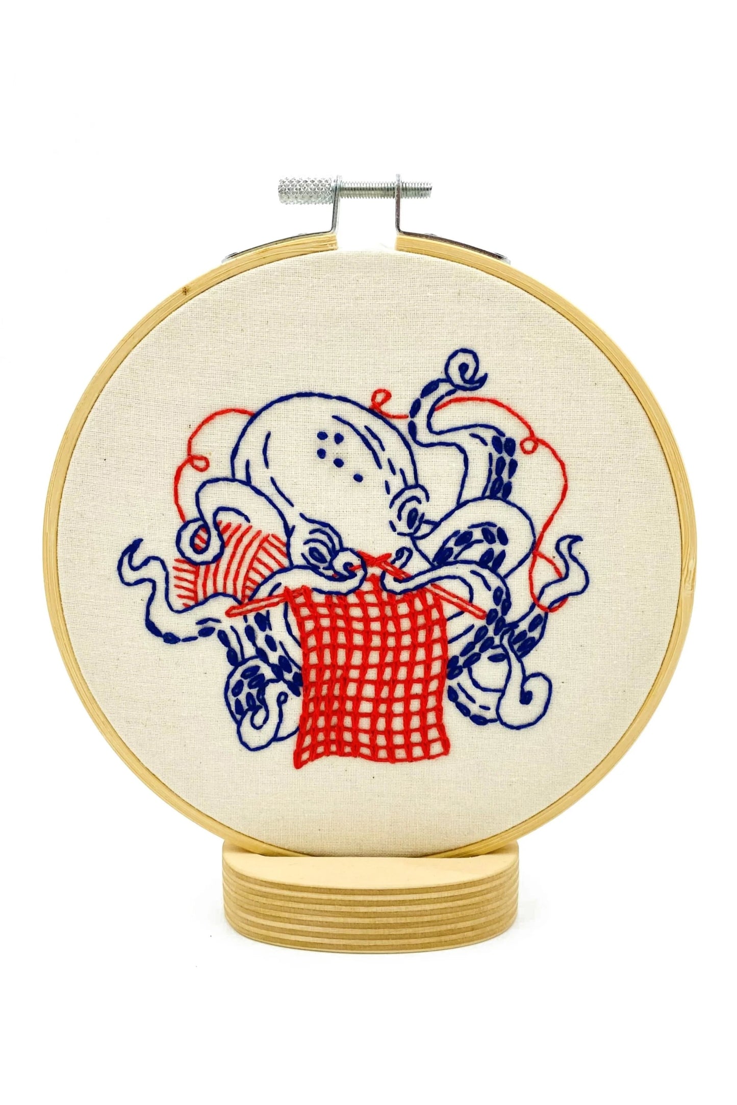 Octopus Complete Embroidery Kit