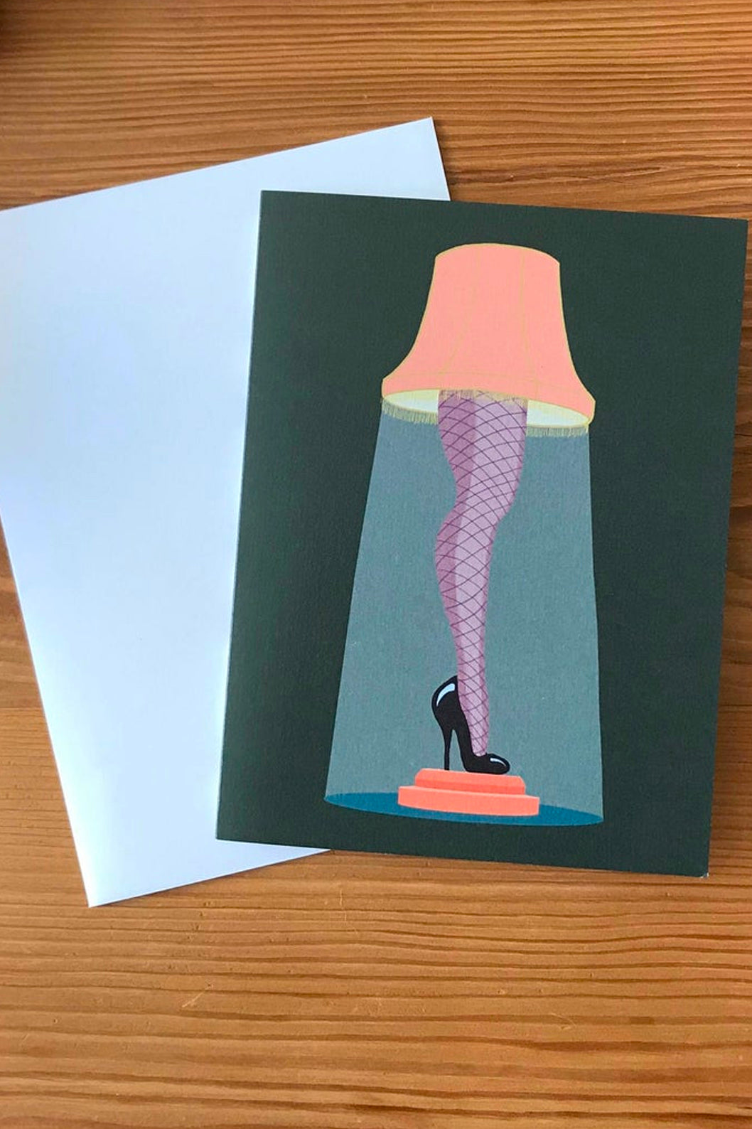 Leg Lamp Christmas Card