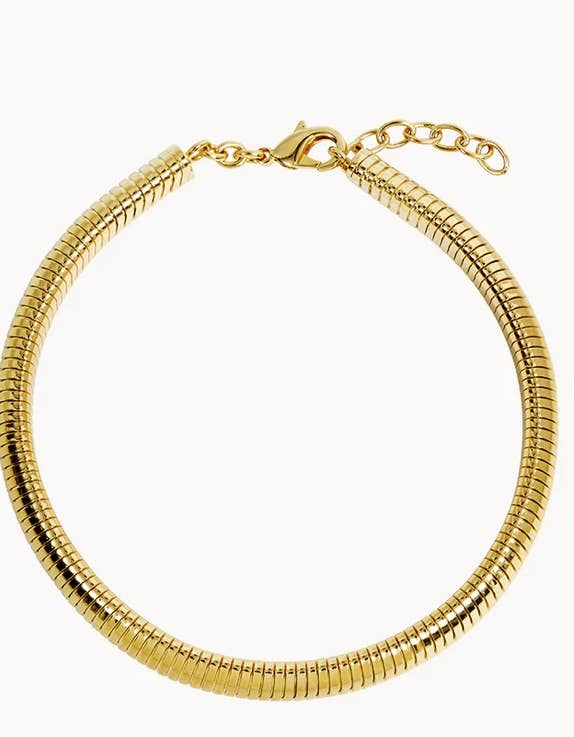 Tobogas Cobra Omega Collar Necklace | PVD Waterproof