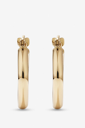 Porto Chunky Classic Hoop Earrings 