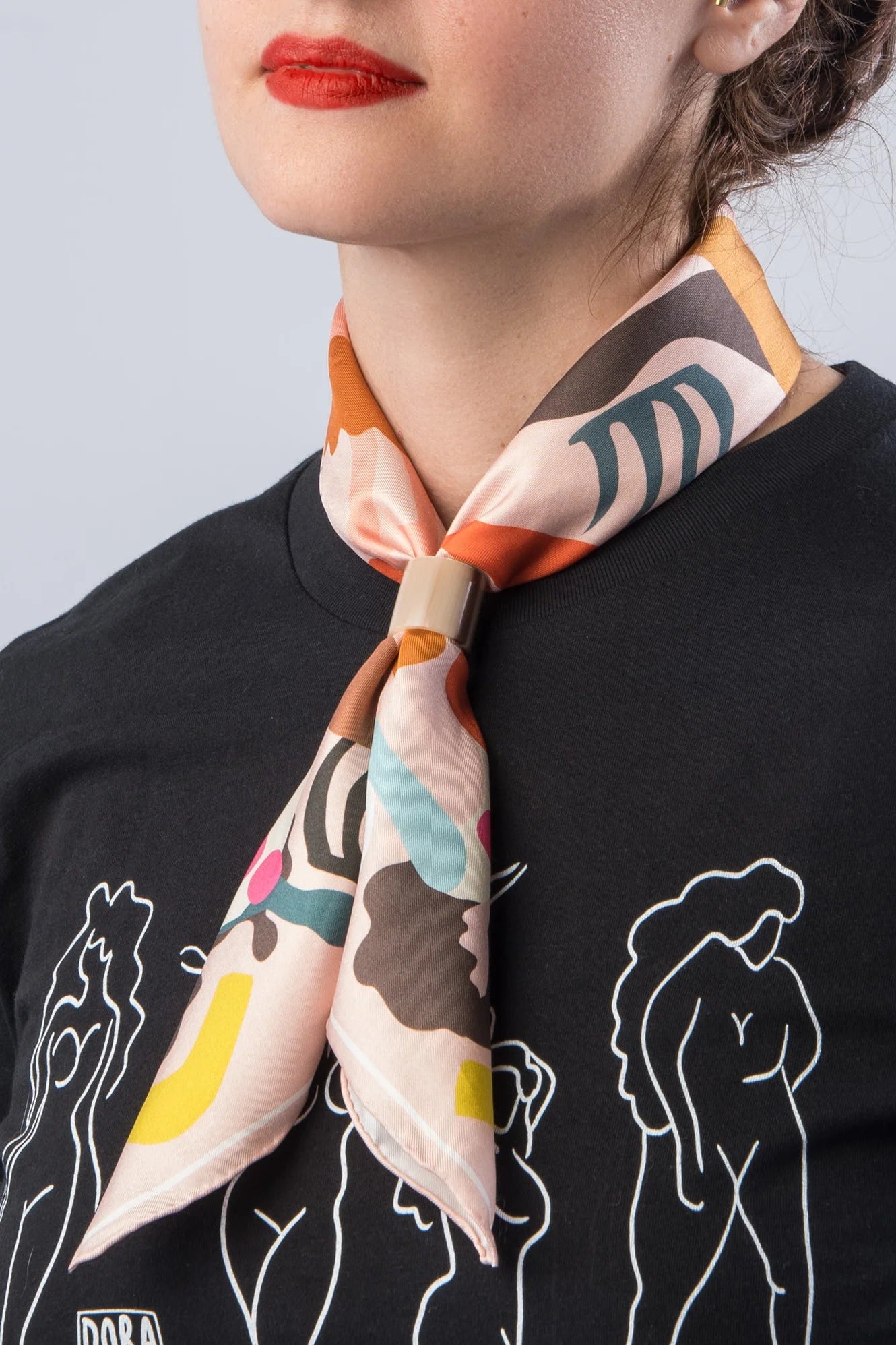 She/Her Silk Neckerchief