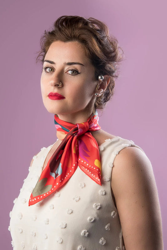 All the Way Silk Neckerchief