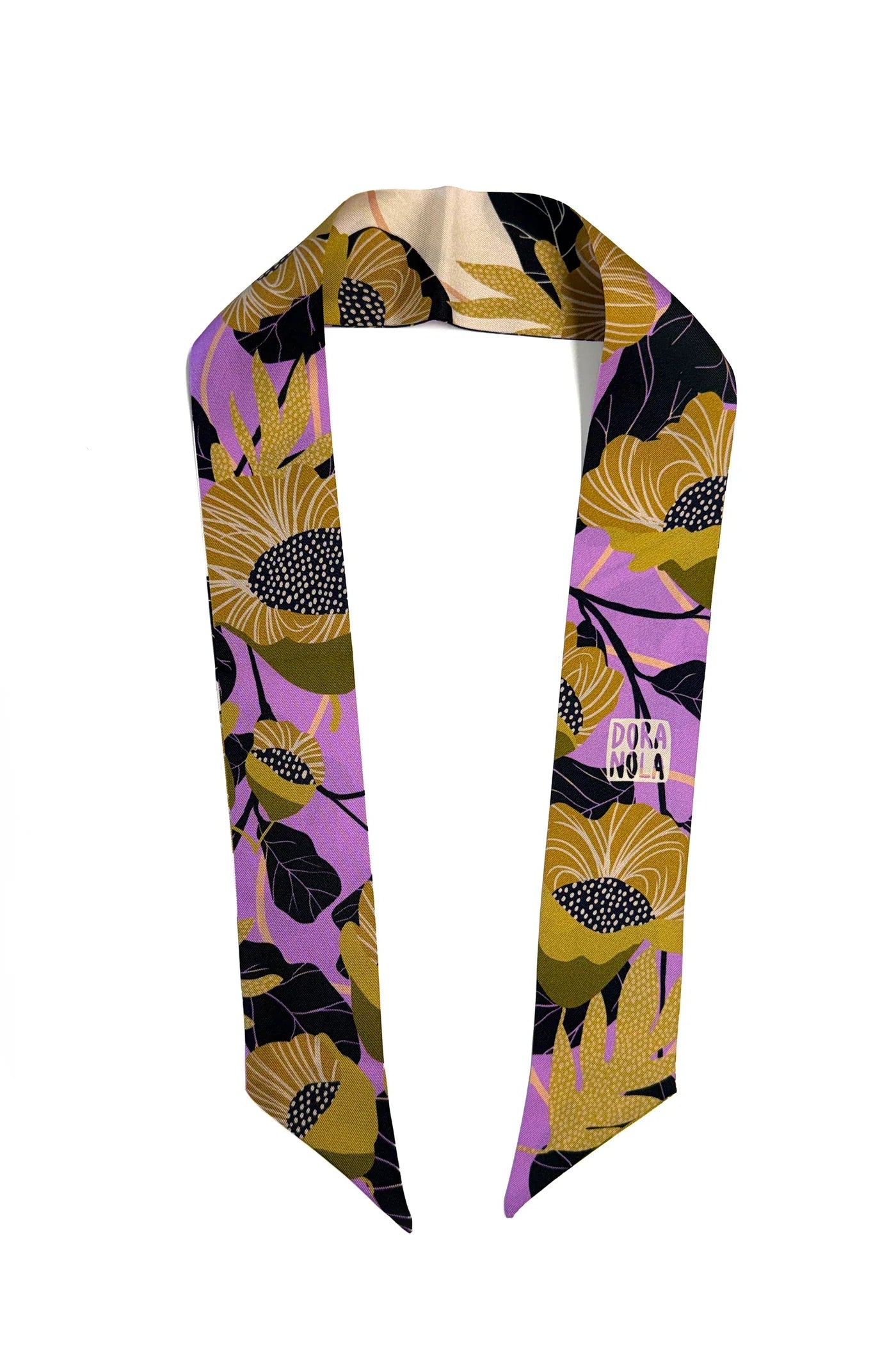 Rosie's Garden Silk Twilly