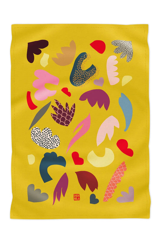 In Shape Tea Towel