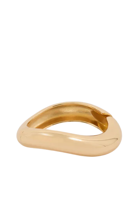 Editorial Hinge Bracelets | 14K Gold PVD