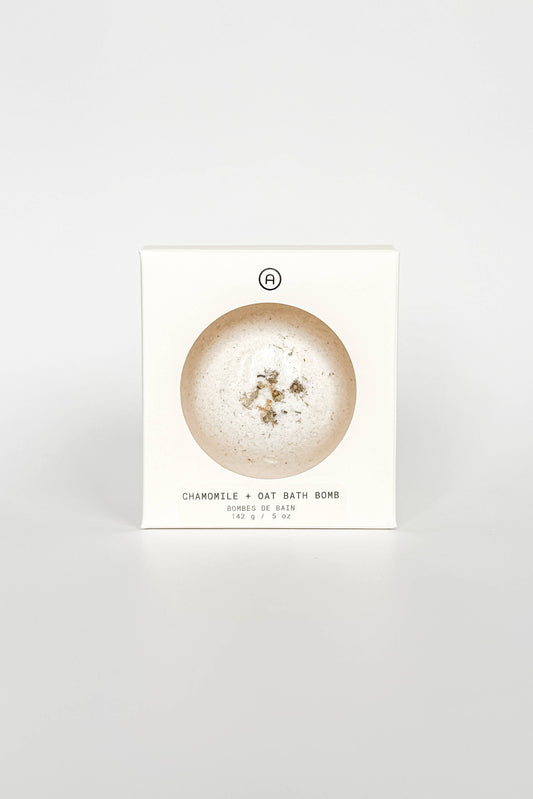 Chamomile + Oat Bath Bomb