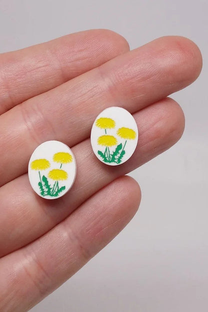 Lili1078 Dandelions Stud Earrings