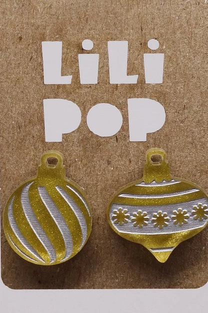 Lili1100 Christmas Ornament Studs