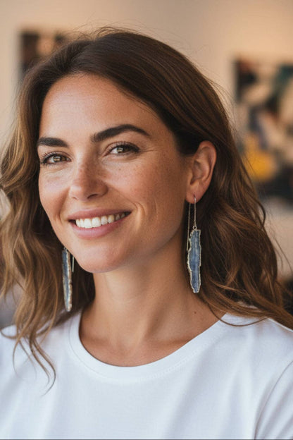 Deep Blue Earrings
