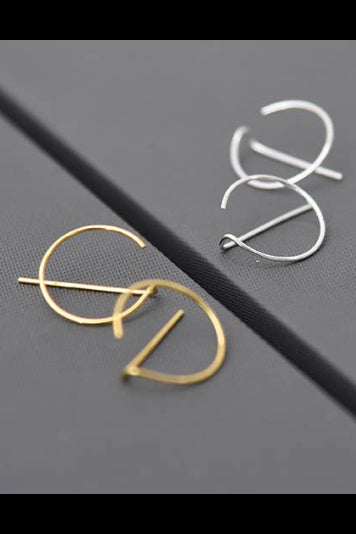 PI Hoop Earrings
