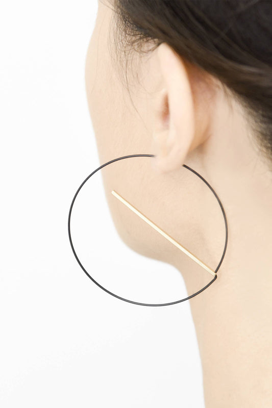 Float Hoop Earrings