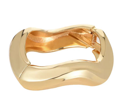 Editorial Hinge Bracelets | 14K Gold PVD