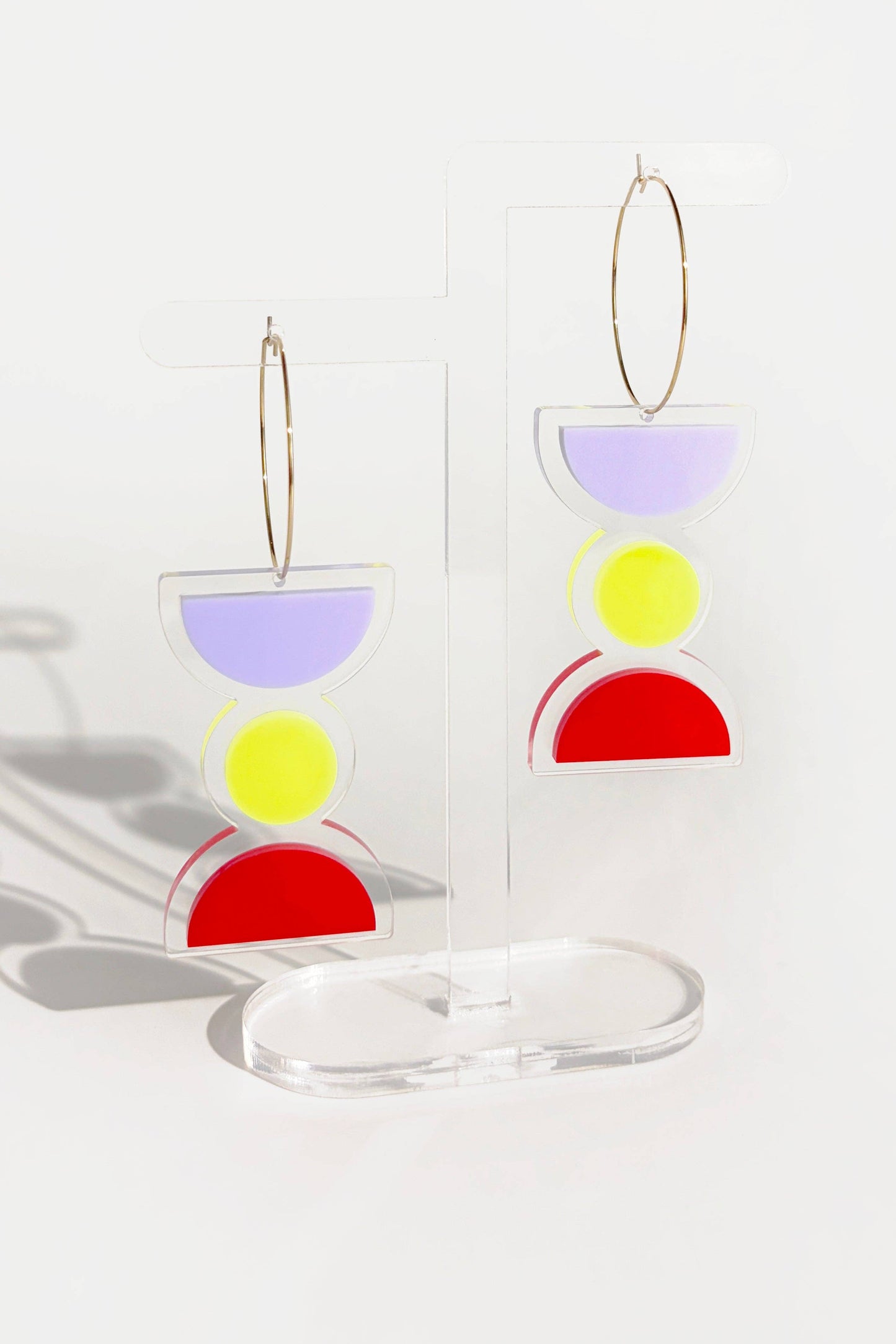 FLOATFORM Large Earrings | Gold or Silver