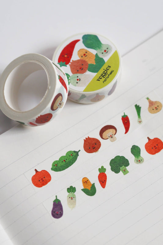 Veggies • washi tape