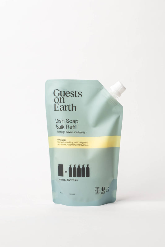 Dish Soap Citrus Oasis Bulk Refill | Makes 5 bottles  - in store pick up only