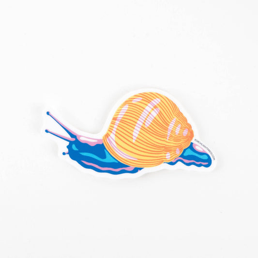 Sticker: Yellow Snail