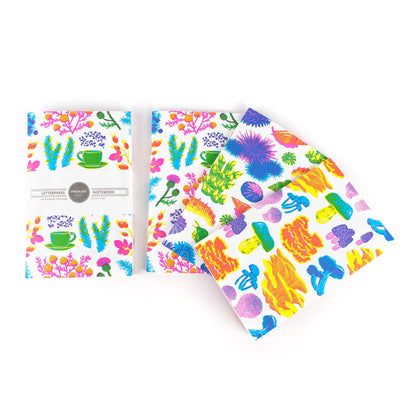 Notebook: Vibrant Life Series - Pocket Notebook (Set of 3)