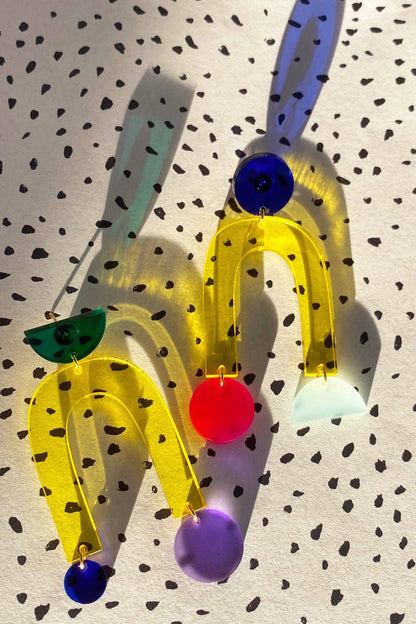 Collage Earrings: Re-Issue