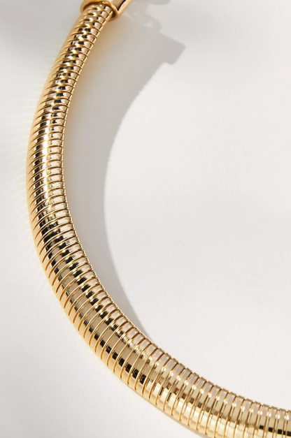 Tobogas Cobra Omega Collar Necklace | PVD Waterproof