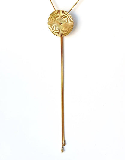 TROLLOP Gold Bolo Tie