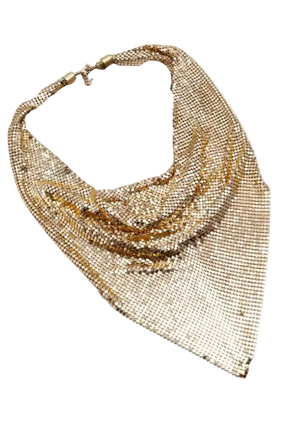 Chain Mail Bandana Scarf Necklace | PVD Waterproof 