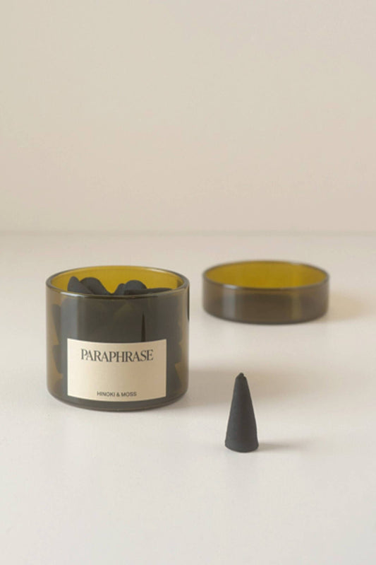 HINOKI & MOSS INCENSE CONES