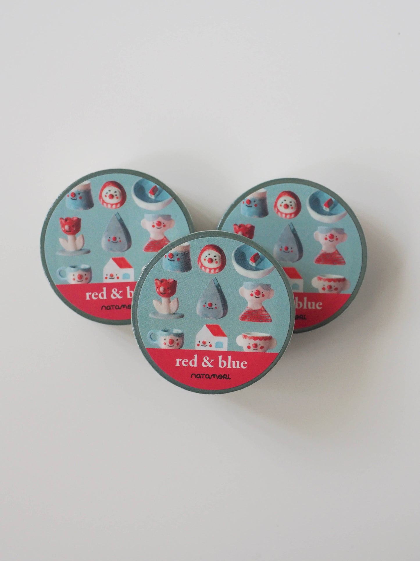 Red & blue • Washi Tape