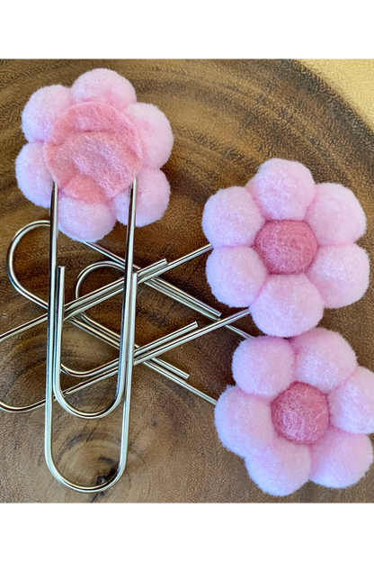 Flower Paperclip Bookmark