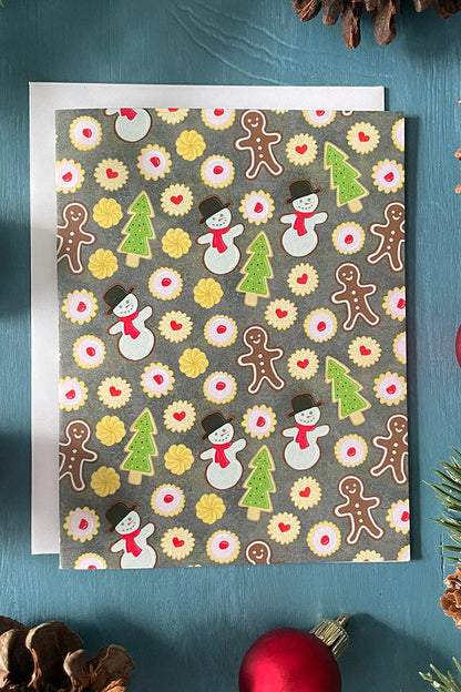 Christmas Cookies Greeting Card