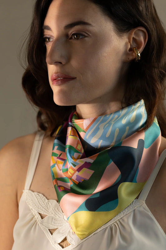 Montreal Silk Neckerchief