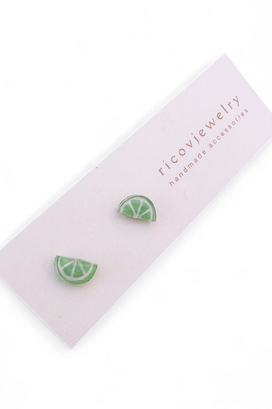 Lime Earrings