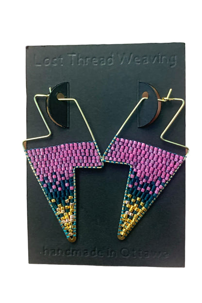 Elektra Lightning Bolt Earrings - MADE TO ORDER