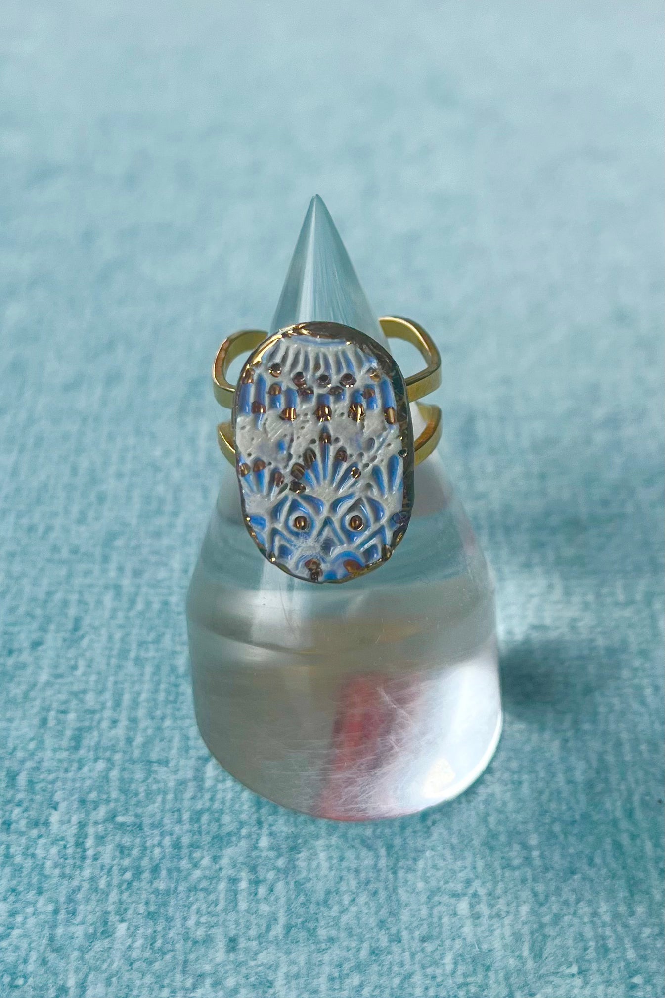 Large Engraved Rings