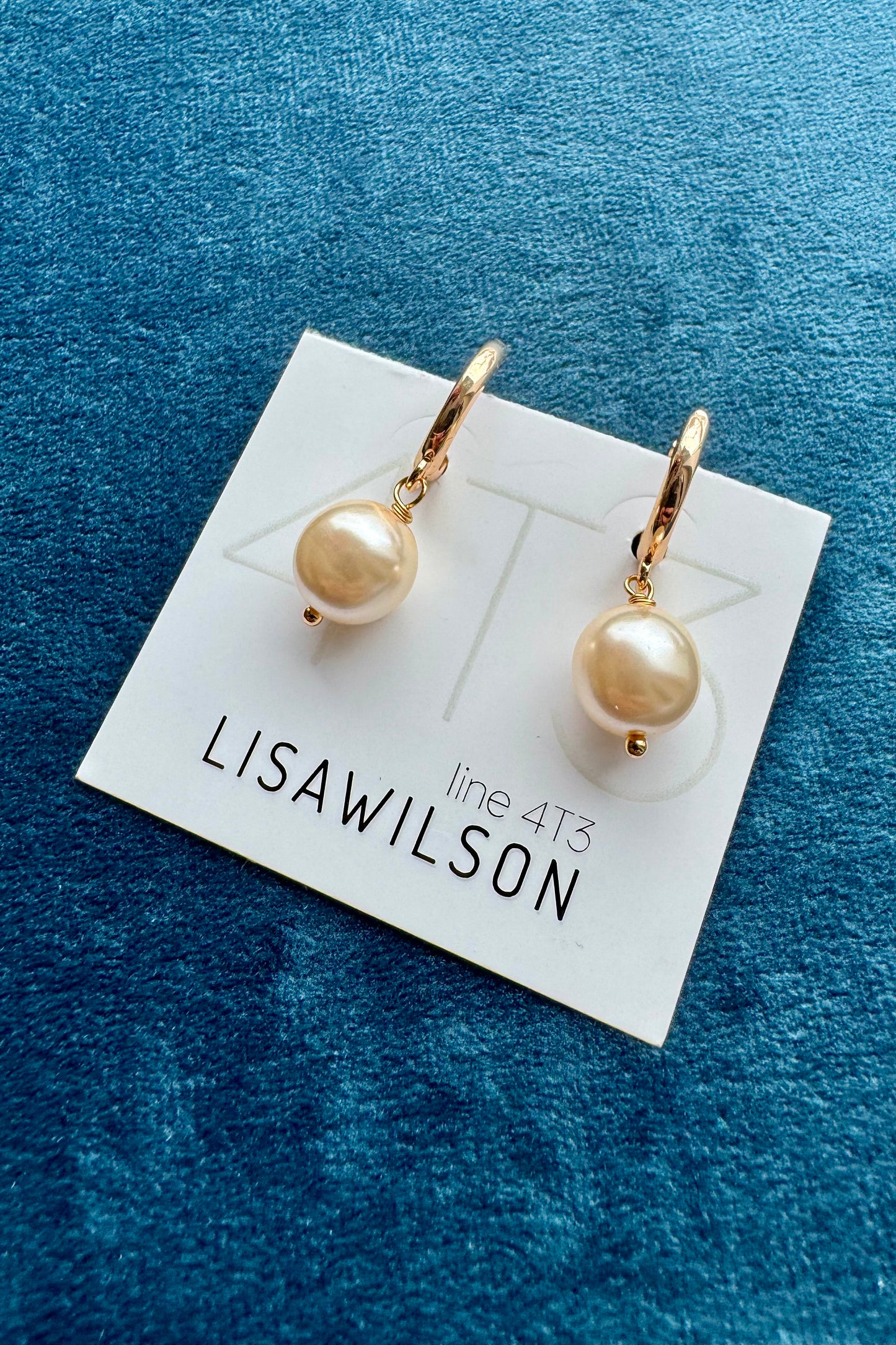 Glass Pearl Earrings