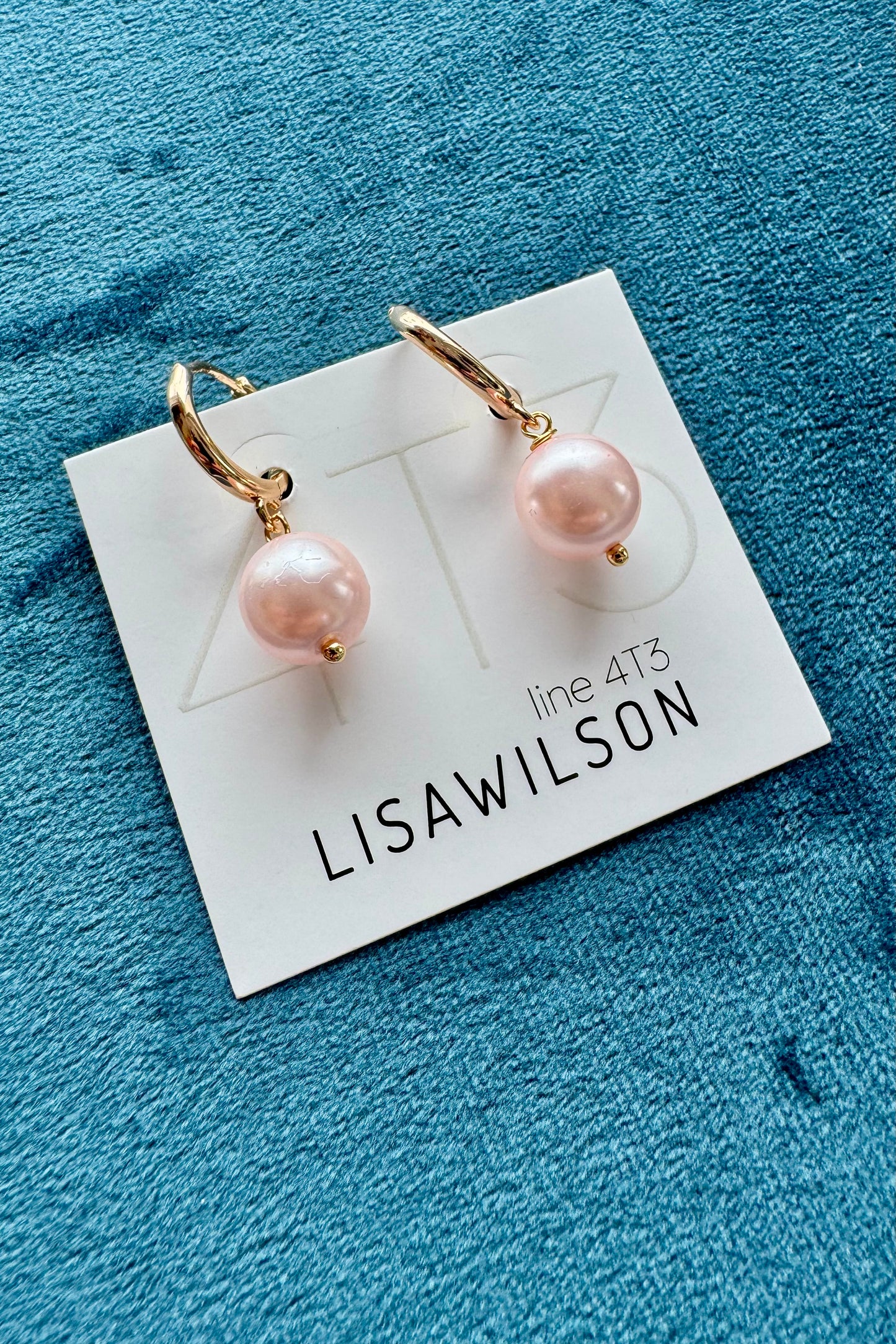 Glass Pearl Earrings