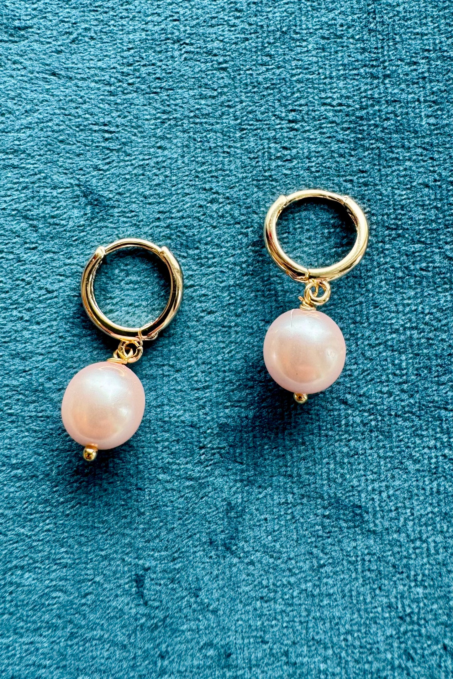 Glass Pearl Earrings