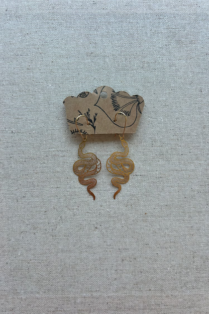 Serpentine Earrings