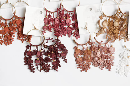 Duo Des Fleurs Earrings