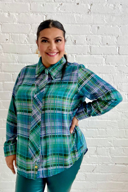 Retro Grid Shirt