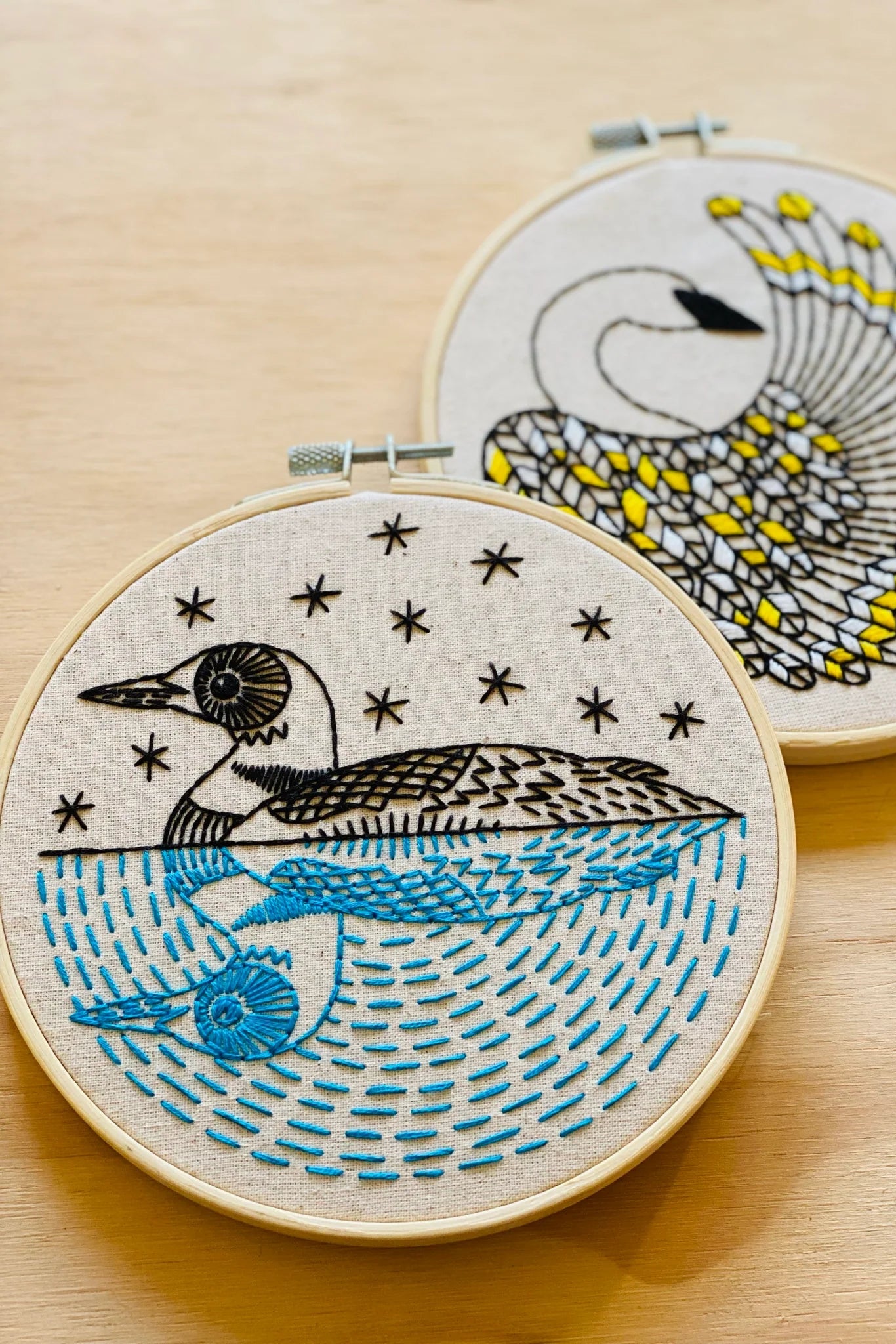 Loon Complete Embroidery Kit