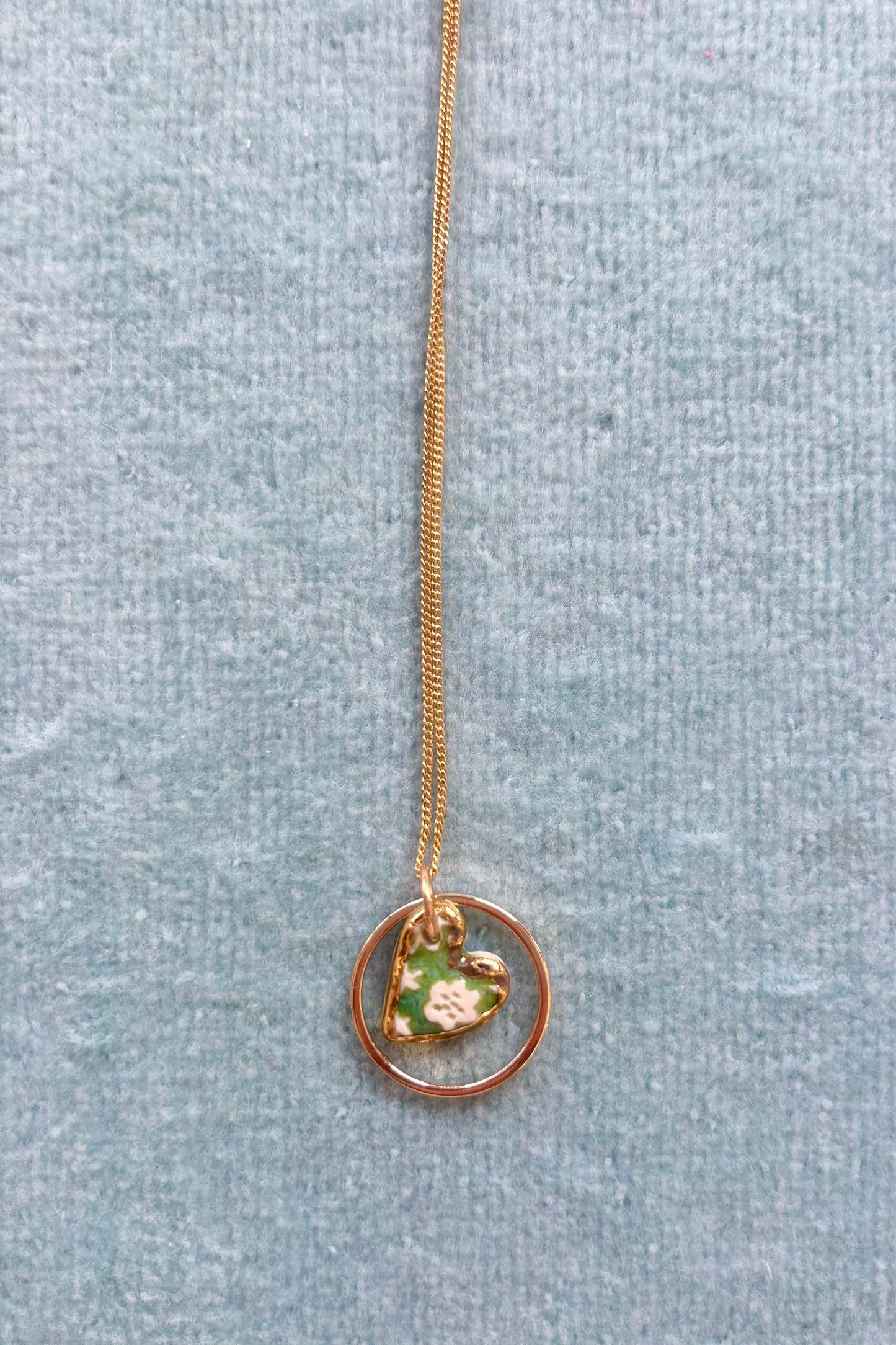 Floral Heart Necklace