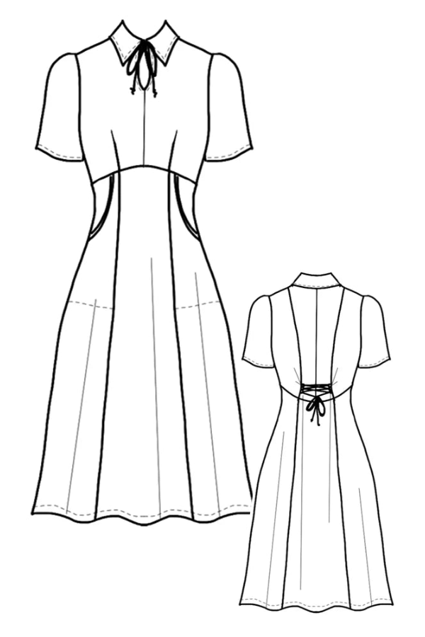 Eloise Foliage Dress