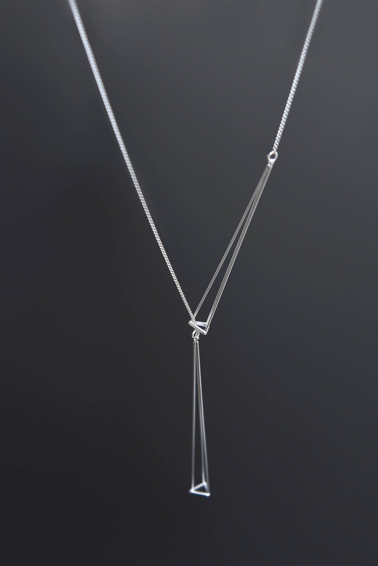 Glint Short Lariat Necklace