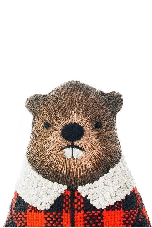 Beaver - Embroidery Kit